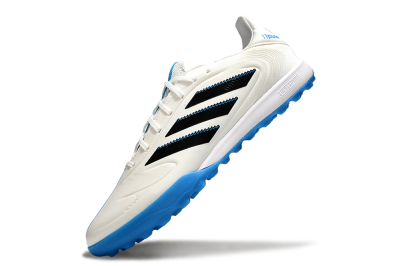 Adidas Copa 11 Pure TF Artificial Turf Soccer Shoes - White/Black/Blue