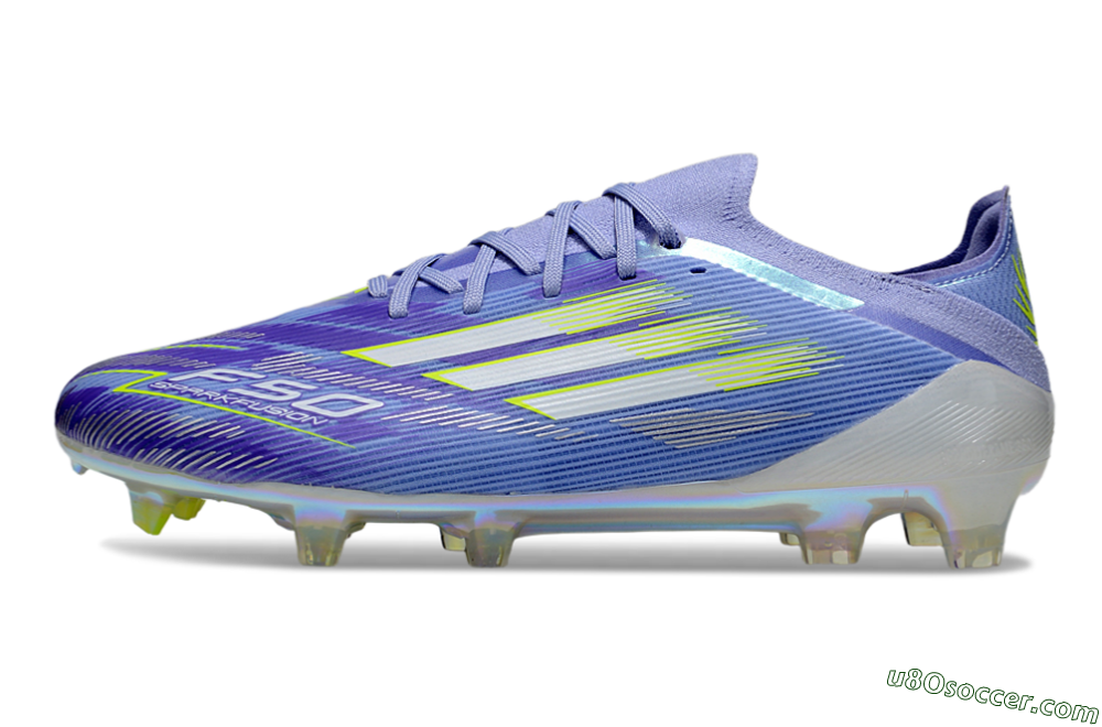 Adidas F50 Elite FG Firm Ground Soccer Cleats - Blue/Silver/Gold 2