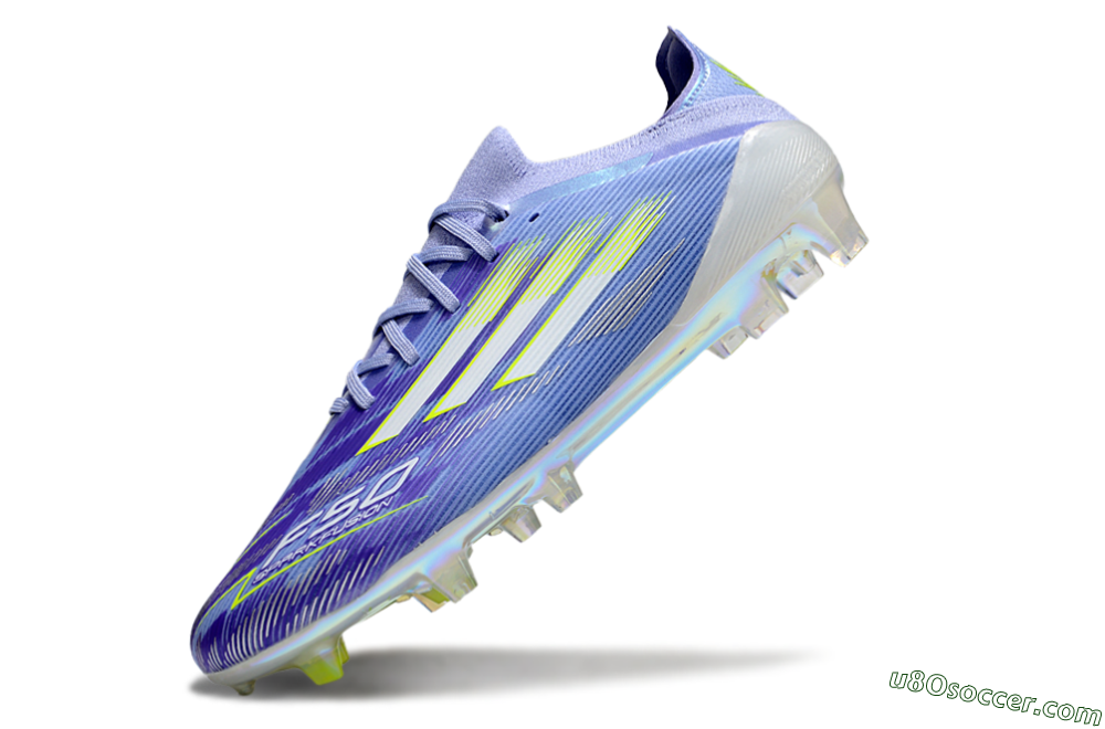 Adidas F50 Elite FG Firm Ground Soccer Cleats - Blue/Silver/Gold 5