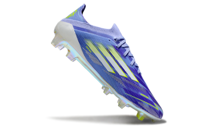 Adidas F50 Elite FG Firm Ground Soccer Cleats - Blue/Silver/Gold
