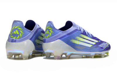 Adidas F50 Elite FG Firm Ground Soccer Cleats - Blue/Silver/Gold