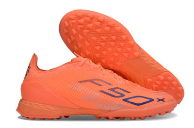 Adidas F50 Pro TF Artificial Turf Soccer Shoes - Red/Blue/Silver