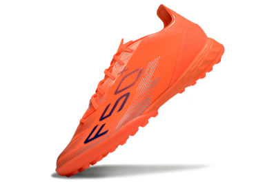 Adidas F50 Pro TF Artificial Turf Soccer Shoes - Red/Blue/Silver