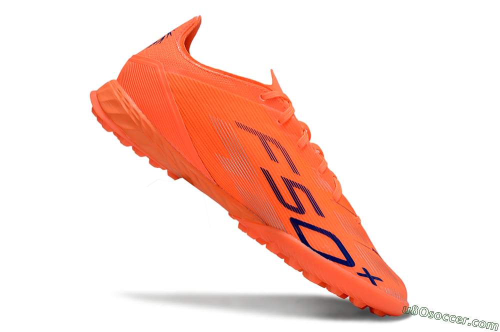 Adidas F50 Pro TF Artificial Turf Soccer Shoes - Red/Blue/Silver 4