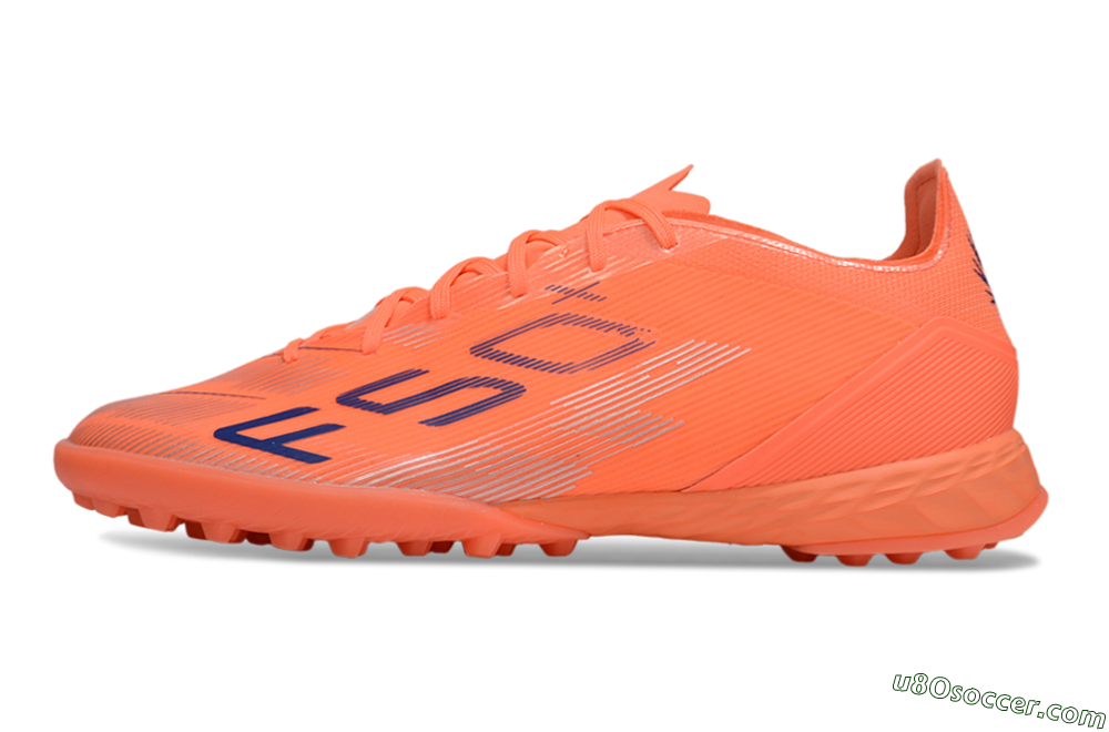 Adidas F50 Pro TF Artificial Turf Soccer Shoes - Red/Blue/Silver 2