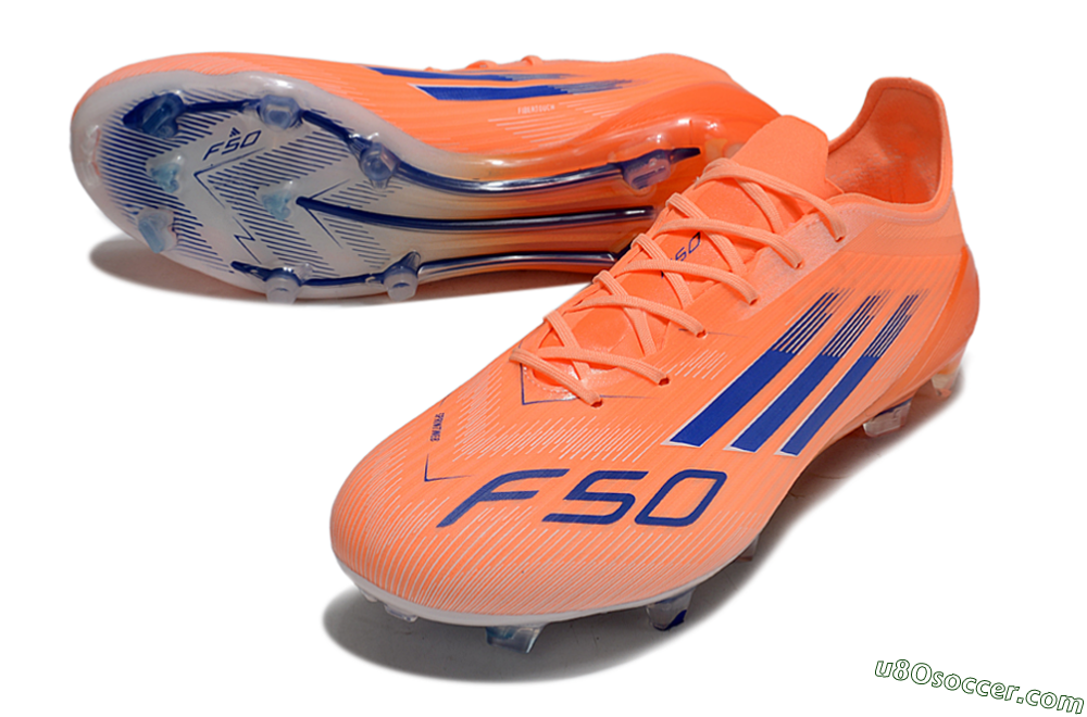 Adidas F50 Elite FG Firm Ground Soccer Cleats - Red/Blue/White 3