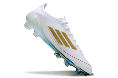 Adidas F50 Elite FG Firm Ground Soccer Cleats - White/Green/Yellow