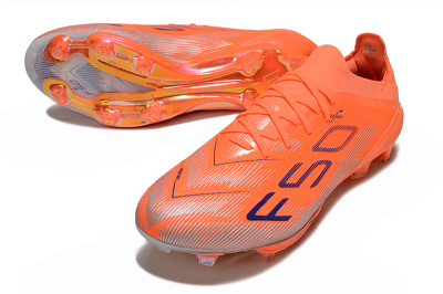 Adidas F50+ Lightstrike Pro FG Firm Ground Soccer Cleats - Red/Blue/Silver