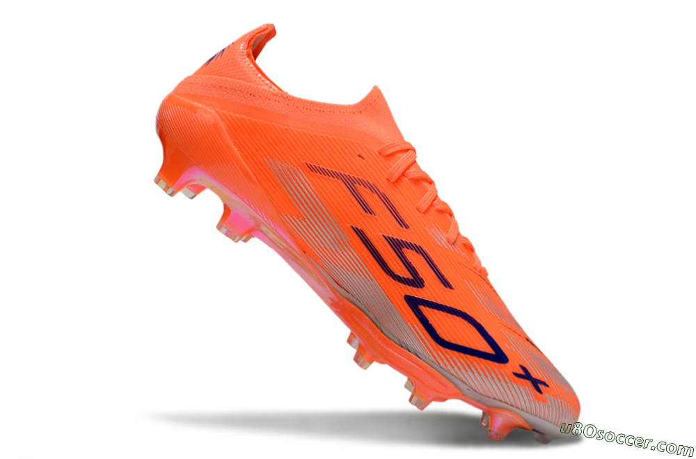 Adidas F50+ Lightstrike Pro FG Firm Ground Soccer Cleats - Red/Blue/Silver 4