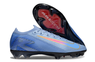 Nike Air Zoom Mercurial Vapor 16 Elite FG Firm Ground Soccer Cleats - Blue/Pink/Gold