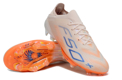 Adidas F50+ Lightstrike Pro Laceless FG Firm Ground Soccer Cleats - Red/Blue/White