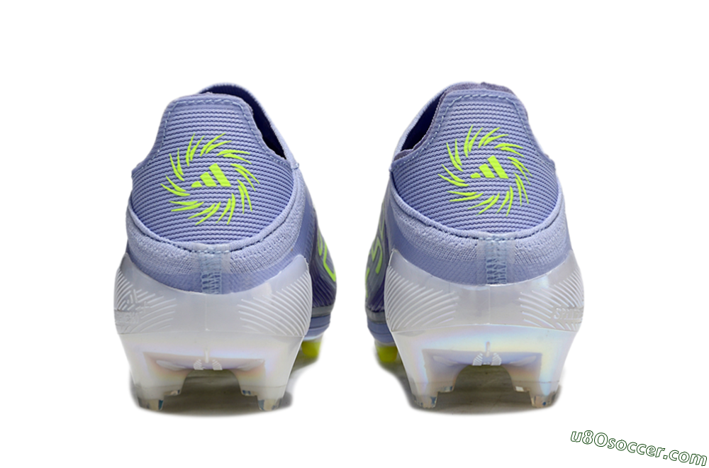 Adidas F50+ Lightstrike Pro Laceless FG Firm Ground Soccer Cleats - Blue/Yellow/White 5