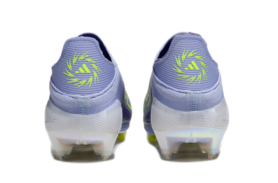 Adidas F50+ Lightstrike Pro Laceless FG Firm Ground Soccer Cleats - Blue/Yellow/White