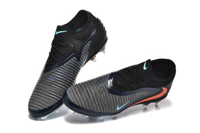 Nike Phantom 6 Elite Low FG Firm Ground Soccer Cleats - Silver/White/Red