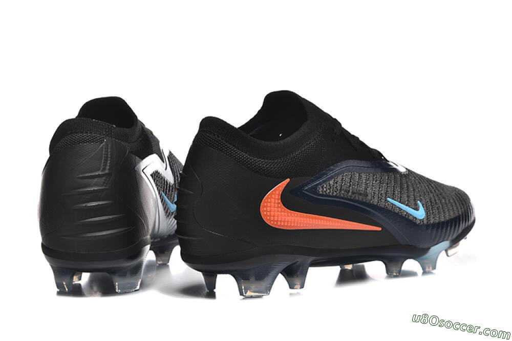 Nike Phantom 6 Elite Low FG Firm Ground Soccer Cleats - Silver/White/Red 9