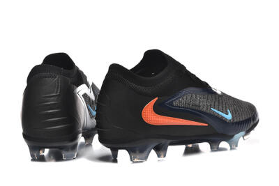 Nike Phantom 6 Elite Low FG Firm Ground Soccer Cleats - Silver/White/Red