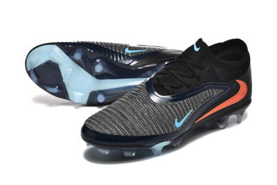 Nike Phantom 6 Elite Low FG Firm Ground Soccer Cleats - Silver/White/Red