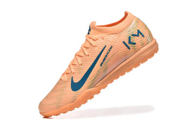Nike Air Zoom Mercurial Vapor 16 Elite TF Artificial Turf Soccer Shoes - Pink/Blue/Yellow