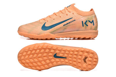 Nike Air Zoom Mercurial Vapor 16 Elite TF Artificial Turf Soccer Shoes - Pink/Blue/Yellow