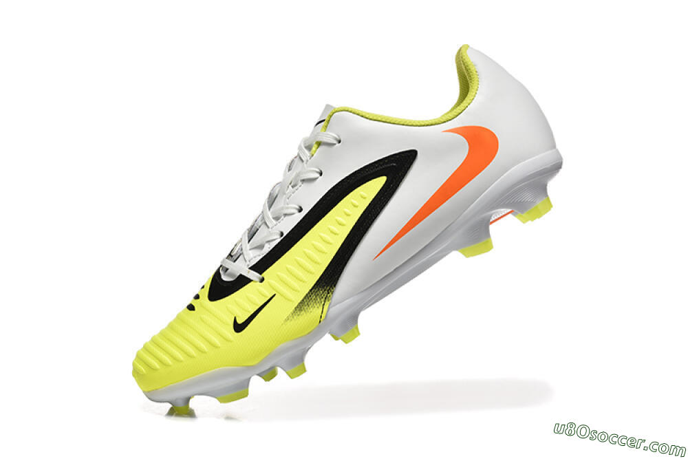 Nike Phantom 6 Elite FG Firm Ground Soccer Cleats - Yellow/Black/Red 8