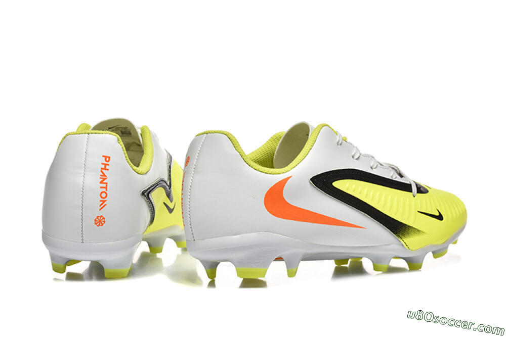 Nike Phantom 6 Elite FG Firm Ground Soccer Cleats - Yellow/Black/Red 9
