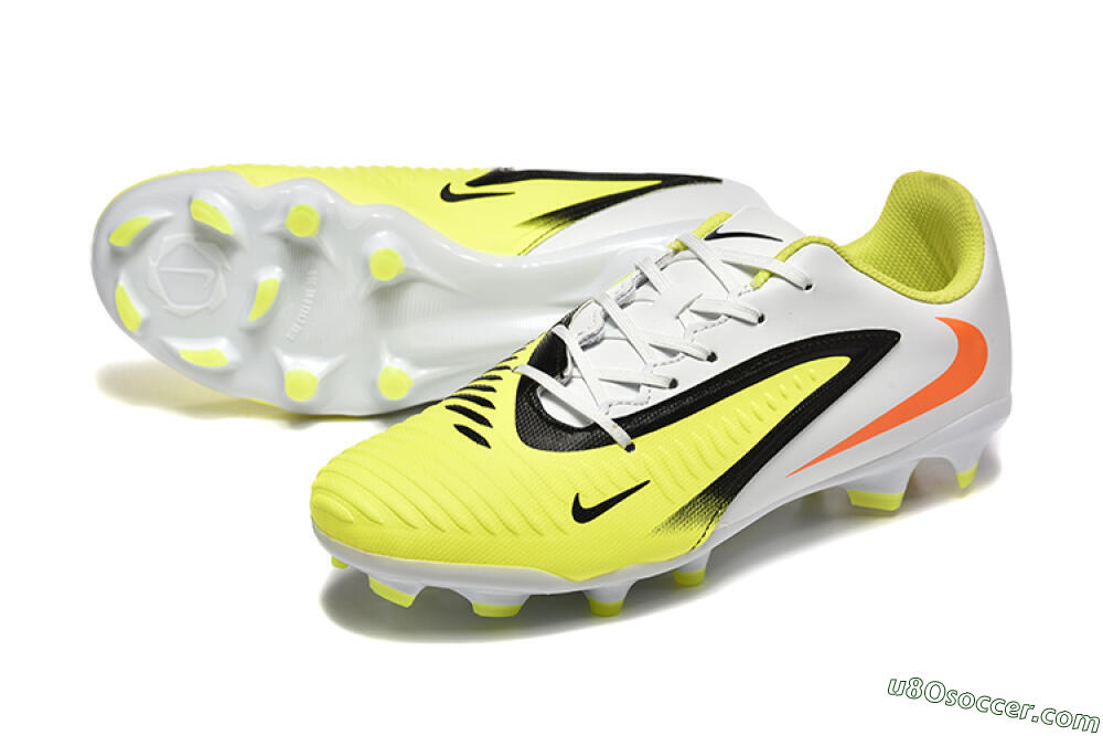 Nike Phantom 6 Elite FG Firm Ground Soccer Cleats - Yellow/Black/Red 3