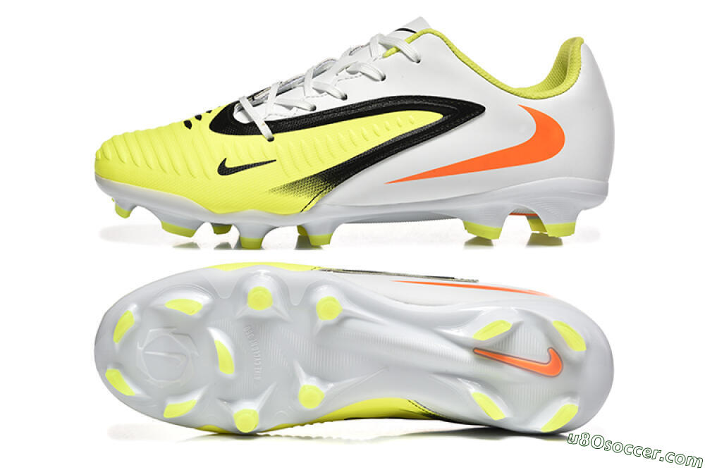 Nike Phantom 6 Elite FG Firm Ground Soccer Cleats - Yellow/Black/Red 0