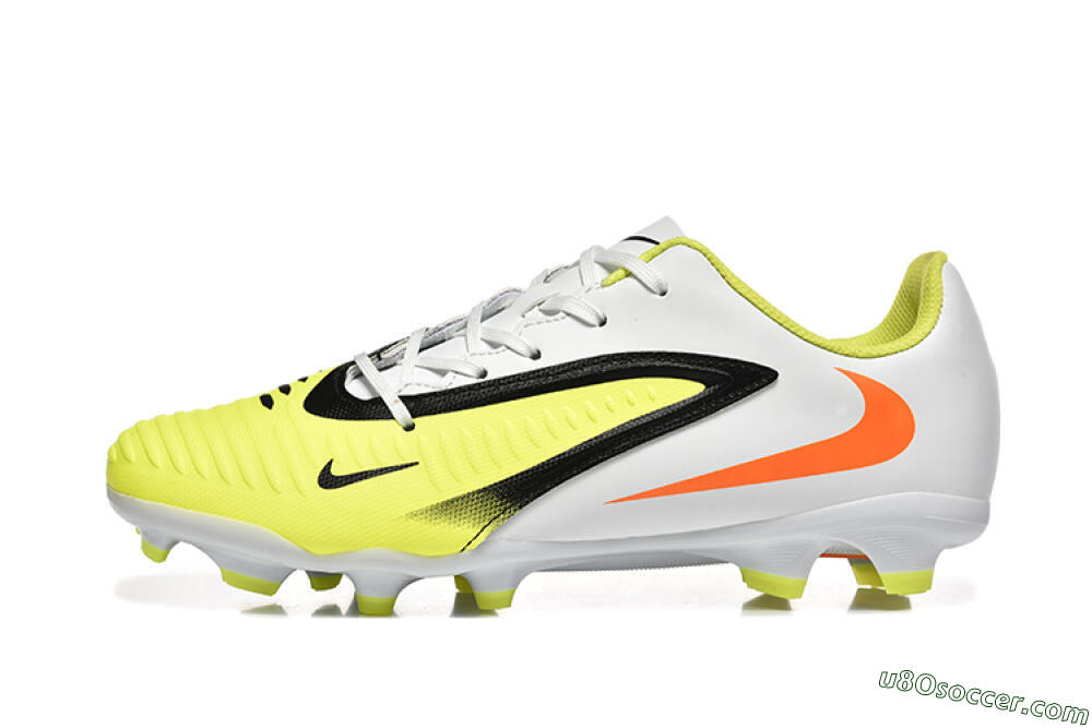 Nike Phantom 6 Elite FG Firm Ground Soccer Cleats - Yellow/Black/Red 2