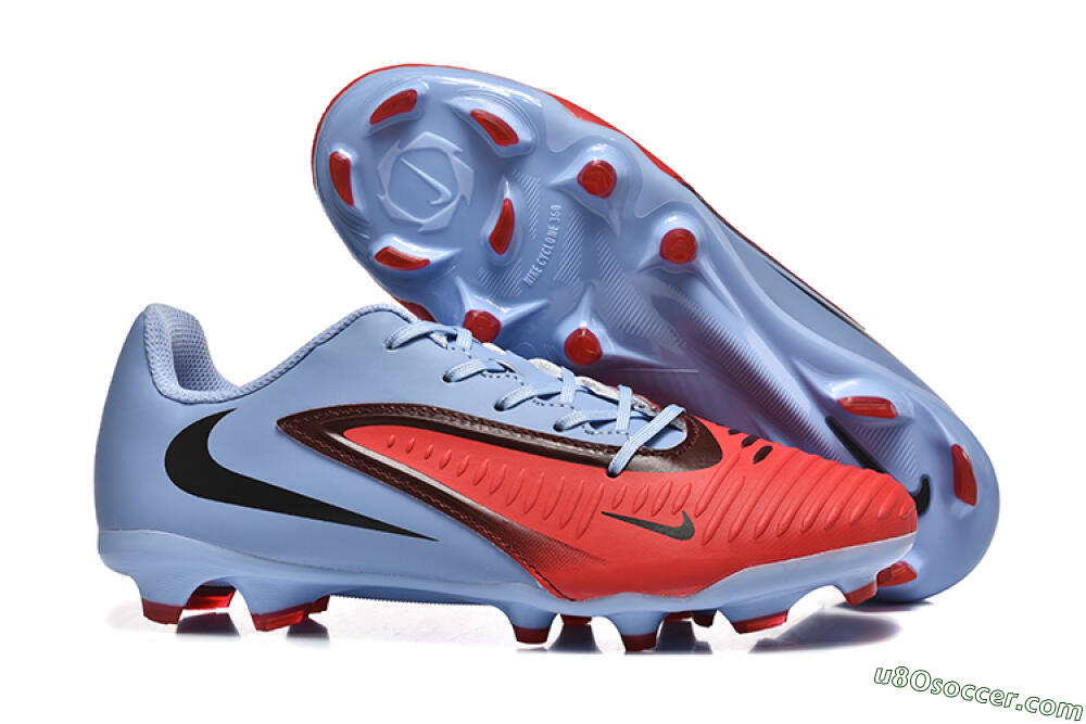 Nike Phantom 6 Elite FG Firm Ground Soccer Cleats - Red/Blue/Black 1