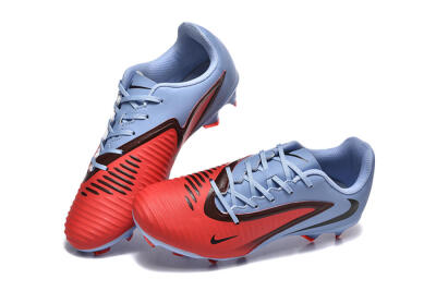 Nike Phantom 6 Elite FG Firm Ground Soccer Cleats - Red/Blue/Black