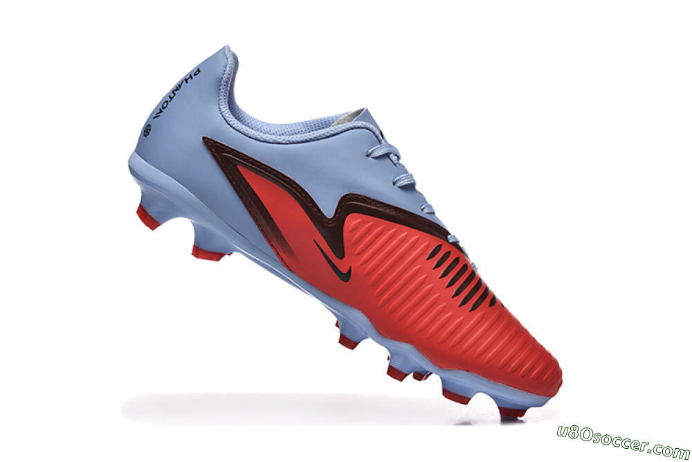 Nike Phantom 6 Elite FG Firm Ground Soccer Cleats - Red/Blue/Black 7