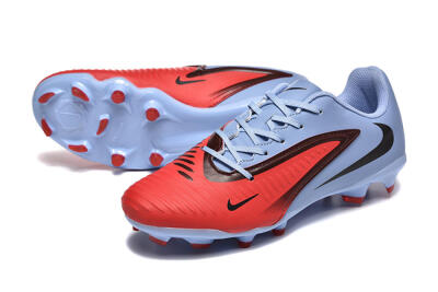 Nike Phantom 6 Elite FG Firm Ground Soccer Cleats - Red/Blue/Black