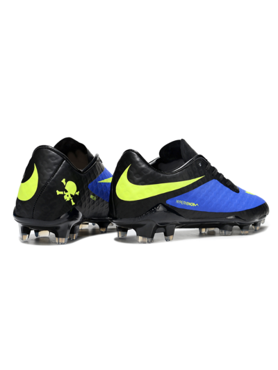 Nike Hypervenom Phantom FG Firm Ground Soccer Cleats - Blue/Black/Yellow