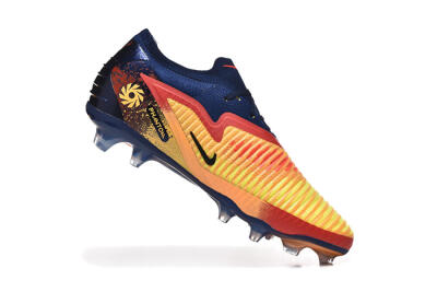 Nike Phantom 6 Elite FG Firm Ground Soccer Cleats - Yellow/Red/Blue