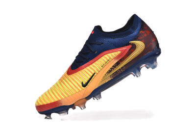 Nike Phantom 6 Elite FG Firm Ground Soccer Cleats - Yellow/Red/Blue