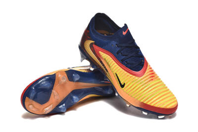 Nike Phantom 6 Elite FG Firm Ground Soccer Cleats - Yellow/Red/Blue