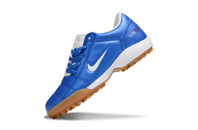 Nike Total 90 III TF Artificial Turf Soccer Shoes - Blue/White/Brown