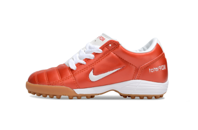 Nike Total 90 III TF Artificial Turf Soccer Shoes - Red/White/Brown