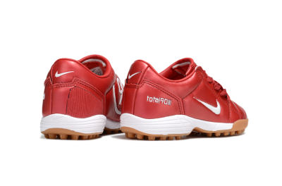 Nike Total 90 III TF Artificial Turf Soccer Shoes - Red/White/Brown