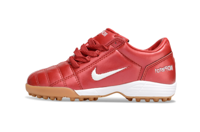 Nike Total 90 III TF Artificial Turf Soccer Shoes - Red/White/Brown