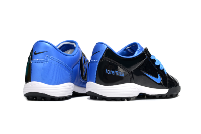 Nike Total 90 III TF Artificial Turf Soccer Shoes - Black/Blue/White