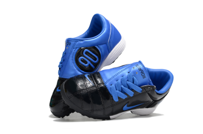 Nike Total 90 III TF Artificial Turf Soccer Shoes - Black/Blue/White