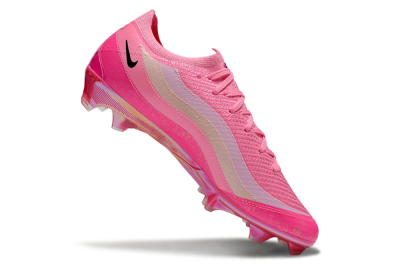 Nike Air Zoom Mercurial Vapor 16 Elite FG Firm Ground Soccer Cleats - Pink/Beige/Black