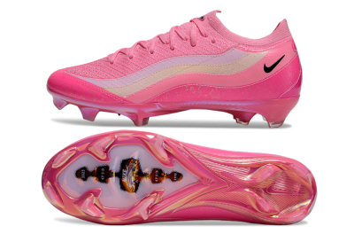 Nike Air Zoom Mercurial Vapor 16 Elite FG Firm Ground Soccer Cleats - Pink/Beige/Black