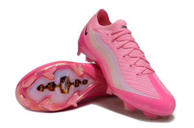 Nike Air Zoom Mercurial Vapor 16 Elite FG Firm Ground Soccer Cleats - Pink/Beige/Black