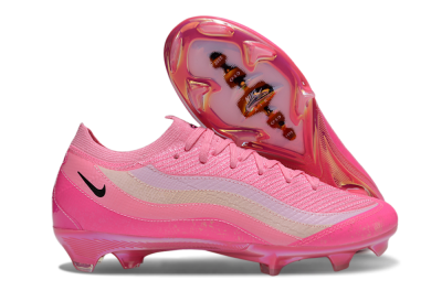 Nike Air Zoom Mercurial Vapor 16 Elite FG Firm Ground Soccer Cleats - Pink/Beige/Black