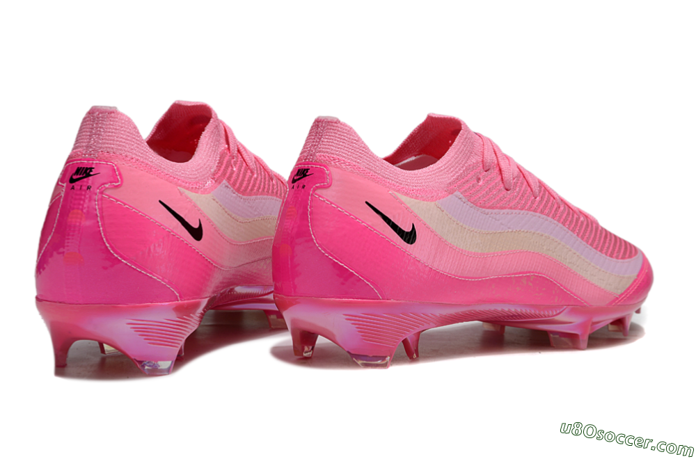 Nike Air Zoom Mercurial Vapor 16 Elite FG Firm Ground Soccer Cleats - Pink/Beige/Black 6