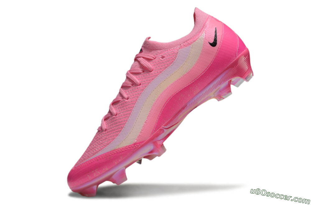 Nike Air Zoom Mercurial Vapor 16 Elite FG Firm Ground Soccer Cleats - Pink/Beige/Black 5