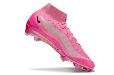 Nike Air Zoom Mercurial Superfly 10 Elite FG Firm Ground Soccer Cleats - Pink/Black/White
