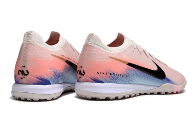 Nike Air Zoom Mercurial Vapor 16 Elite TF Artificial Turf Soccer Shoes - Pink/Black/Gold